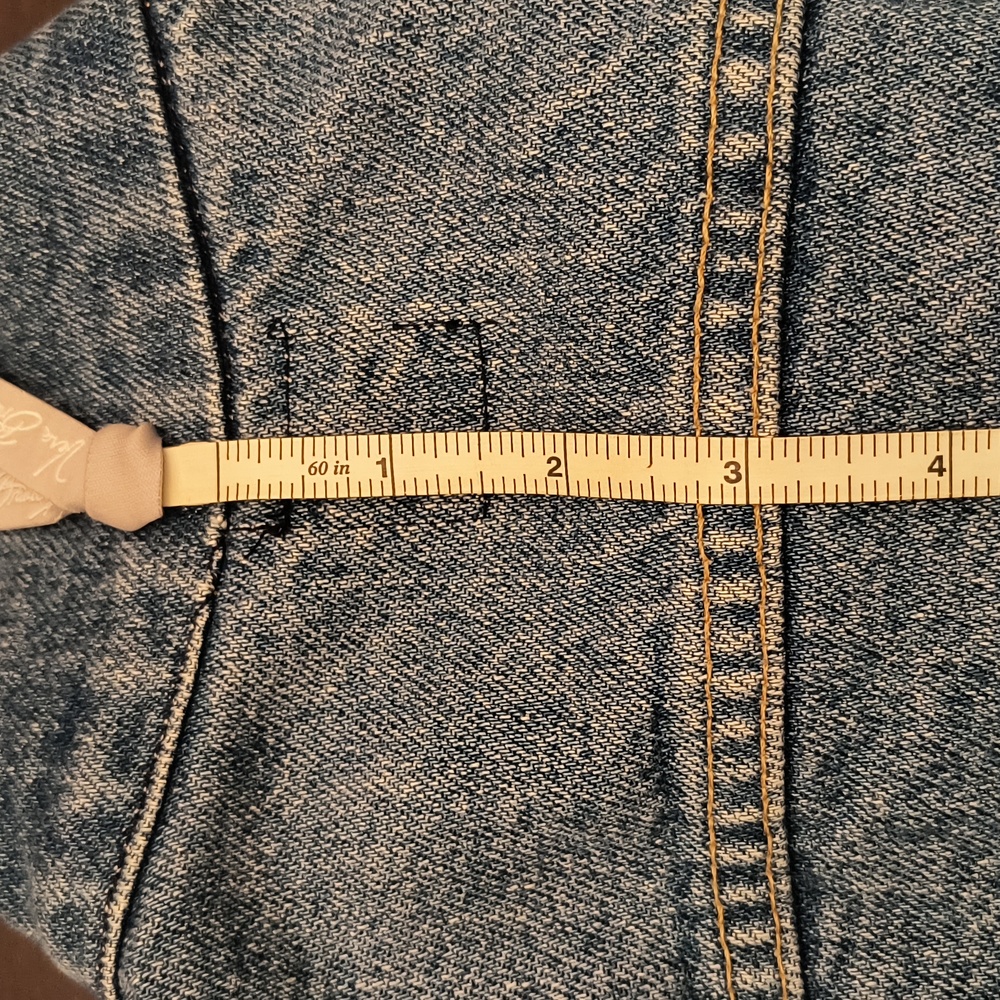 Vintage Lee Blue Denim Jacket - size Large - Picture 11 of 12